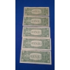 Image 5 : (5) $1 Blue Seal Silver Certificates - Series 1957, 1957 A, 1957 B
