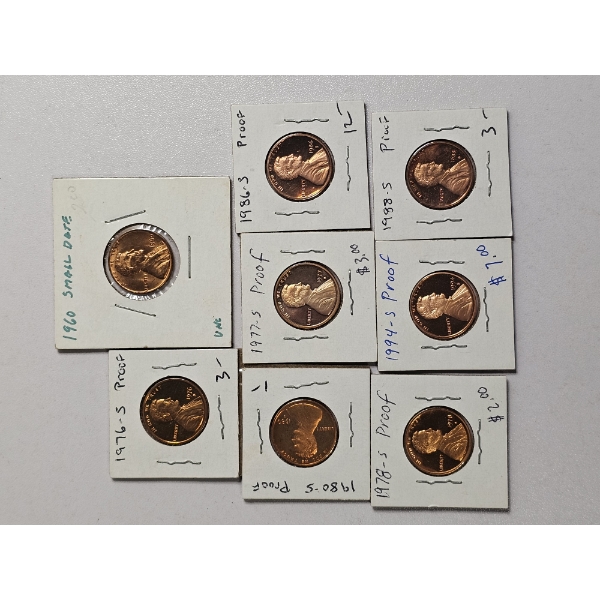 Collection of American Lincoln Memorial Cents