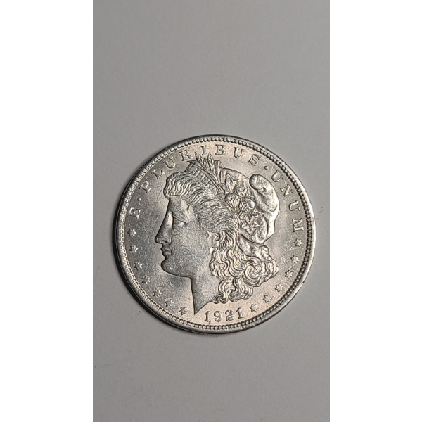 Beautiful 1921 90% Silver Morgan Dollar - Mint Condition