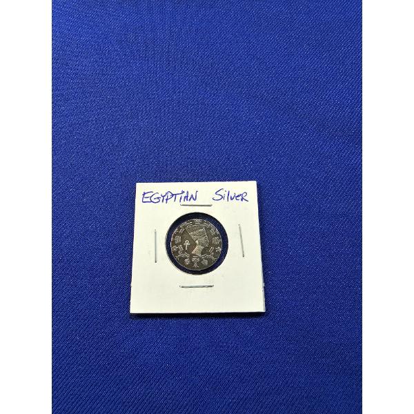 1/10 oz .999 Fine Silver Monarch Precious Metals Nefertiti Round - Mint Condition