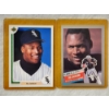 Image 1 : Two 1991 Bo Jackson Football & Baseball Trading Cards ~ Fleer & Upper Deck! Both in Great Shape!