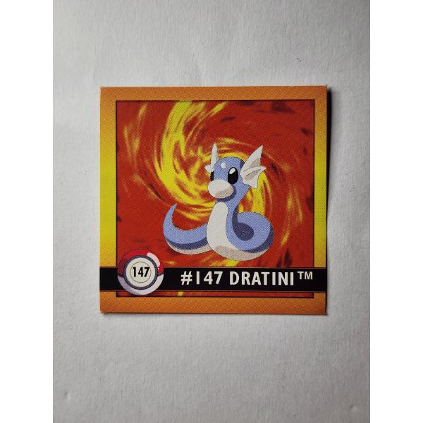 Vintage 1998 Artbox #147 Dratini Trading Card Sticker ~ NM Condition!