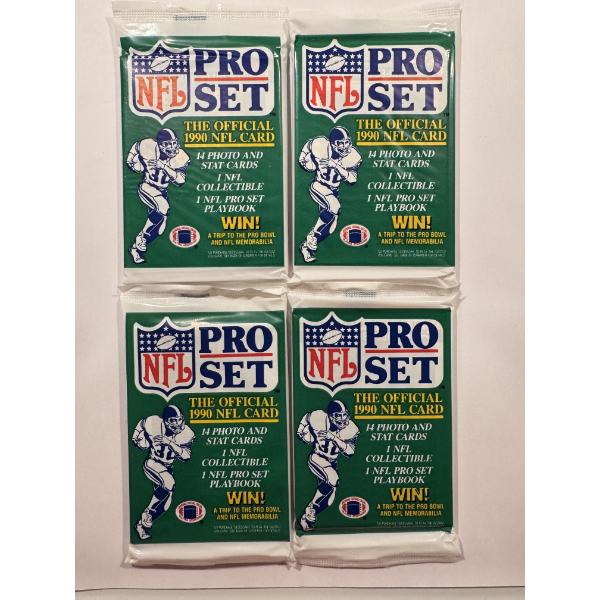 1990 Pro Set Football Factory Sealed Wax  - Mint Condition- Emmitt Smith Rookie?
