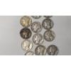 Image 3 : Assorted Years/Mint Marks United States 90% Silver Barber & Mercury Dimes - Face Value: $1.90