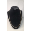 Image 1 : 14K Yellow Gold 22" Twisted Rope Chain - Weight: 14.0g