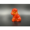 Image 7 : Degenhart Dogs - Tomato - Adorable Uranium Glass Dog Figurine - ~2.5 inches 