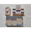 Image 1 : 3 Cleveland Indians Themed Decorative Desk/Shelf Plaques