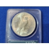 Image 4 : 1923 Silver Peace Dollar Graded PCGS MS 63