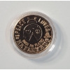 Image 2 : America's 250th Birthday Band 1/10th Oz Rose Gold Plated .999 Fine Silver Hayleybug Art Round