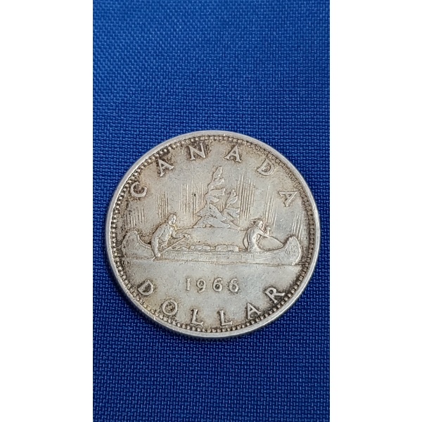 1966 Canadian Silver Dollar 