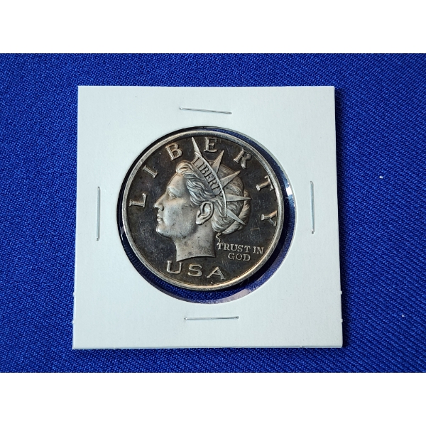 2003 Norfed Liberty $10 Silver Coin - 1oz .999 Fine Silver