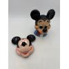 Image 1 : Vintage Mickey Mouse Face wall mask Plaque for wall hanging ~9 inches 