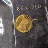 Image 2 : The World's Finest Miniature South African Krugerrand - Solid 8k Gold