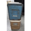 Image 8 : Vintage Metal Coolers 20''x10''x12'' Thermaster & 19''x12''x10'' Little Brown Chest 
