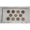 Image 3 : United States World War II 35% Silver Nickel Set In Display - Face Value: $0.55