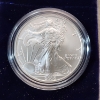 Image 2 : 2006-W Uncirculated American Silver Eagle - 1 oz .999 Fine Silver - With OGP Packaging & CoA