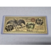 Image 1 : US One Hundred Dollar Gold Back 999999 24k Gold Note Mint Condition In Protective Holder