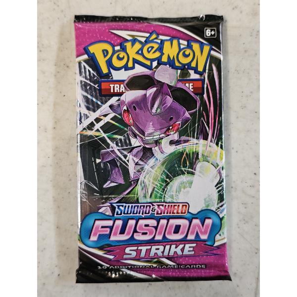Pokemon Trading Cards - Sword & Shield Fusion Strike - 1 Pack of 10 Cards