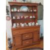 Image 1 : Solid Mape Wood Hutch With Drawers & Open Display Shelves - Perfect Condition- Contents Not Included