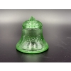 Image 6 : Degenhart 1776-1976 Uranium Green Glass Liberty Bell - ~ 2 inches