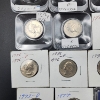 Image 15 : Large U.S. Coin Lot! Assorted Dollars, Quarters, Dimes, & 1967 Mint Set Including 40% Silver Half Do
