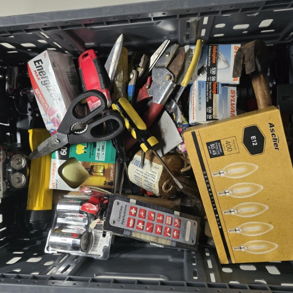 Assorted Home Tools and Supplies