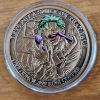 Image 4 : Colorized One Ounce .999 Fine Copper Limited Edition The Joker Round in Capsule