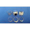 Image 2 : Assorted Men's & Women's Sterling Silver Rings - See Photos For Sizing -Total Weight: 37.4g