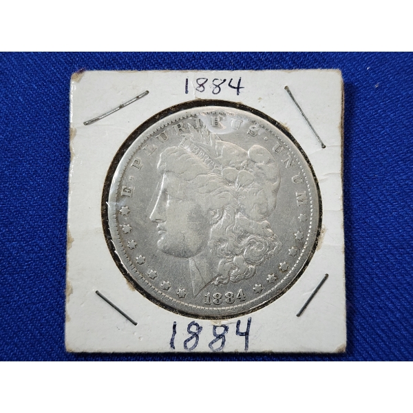 1884 90% Silver Morgan Dollar 