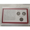 Image 4 : Three Asstd. Dimes Displays Including Mercury Dime Mint Mark Sets & Newer Roosevelt Dime Proof-Likes