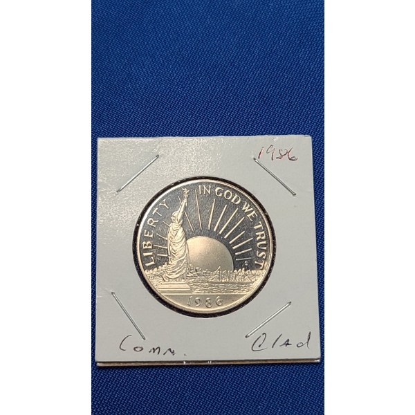 1986-S Statue Of Liberty Commemorative Clad Half Dollar Coin