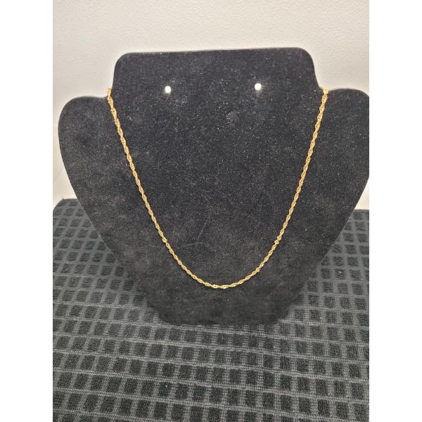 14K Gold Necklace - 4.8 Grams