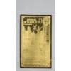 Image 4 : 2025 1/2 Arizona 1/2000th Troy Ounce 24K Gold ALPHA SERIES "Fides" Goldback Note S/N :BC31831