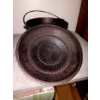 Image 3 : Antique Cast Iron 10 Inch Dutch Oven  w / Handle & Self Basting Drip Lid - See Pics