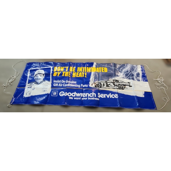 Very Large GM Goodwrench Dale Earnhardt Hanging Banner 