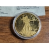 Image 8 : Lot of (3) U.S. Commemorative / Copy Coins - Gold Plated - See Description! 