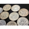 Image 10 : Ten Assorted 40% Silver Kennedy Half Dollars - $5 Face Value