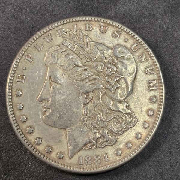 1884 Morgan Silver Dollar