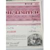 Image 4 : 1971 Imperial Oil Limited Stock Certificate & 1940's Chicago And Alton Railroad Gold Bond