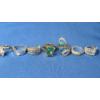 Image 3 : Assorted Sterling Silver Rings- All Mostly Size 6 - Total Weight: 71g