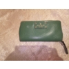 Image 1 : Two Kate Spade Wallets Large Green & Small Black