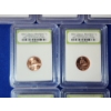 Image 6 : x11 INB Lincoln Cents Including BU Commemoratives & DCAM Gem Proofs, Assorted Years