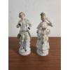 Image 1 : Ucargo Ceramics Japan Figurines "Romantic Couple" Approx. 11in Tall