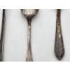 Image 7 : Lot of Assorted Silverplated Spoons and Fork - Total Weight: 75.3g