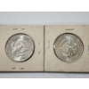 Image 2 : Two 1964 90% Silver Kennedy Half Dollars 