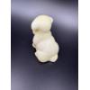 Image 9 : Degenhart Dogs - Ivory - Adorable Uranium Glass Dog Figurine - ~2.5 inches 