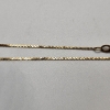 Image 3 : 14K Yellow Gold Serpentine Chain 8" Bracelet - Total Weight: 0.8g