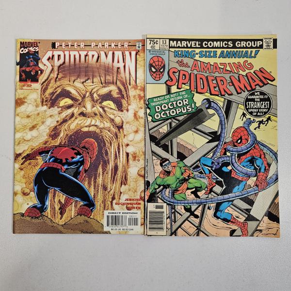Marvel Comics Spider-Man Peter Parker Issue Twenty Two And Amazing Spider-Man Annual Thirteen