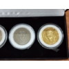 Image 5 : Four Assorted Kennedy Half Dollars in Protective Cases With Display Box from The Matthew Mint