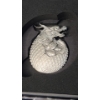 Image 3 : 2022 Chinese Dragon Egg 2 Ounce 999 Silver Collectible Coin - Mintage Of 57/500